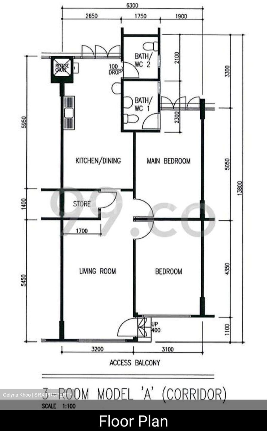 Blk 205 Tampines Street 21 (Tampines), HDB 3 Rooms #389728451